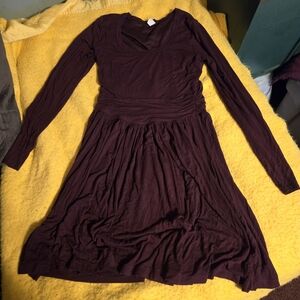 Maroon dress